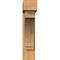 Ekena Millwork Imperial Block Smooth Bracket w/ Offset Brace, Western Red Cedar, 7 1/2"W x 30"D x 34"H BKT0806X30X34IMP05SWR - alternate 2